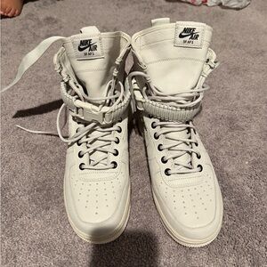 Nike Air SF AF-1 White High Tops